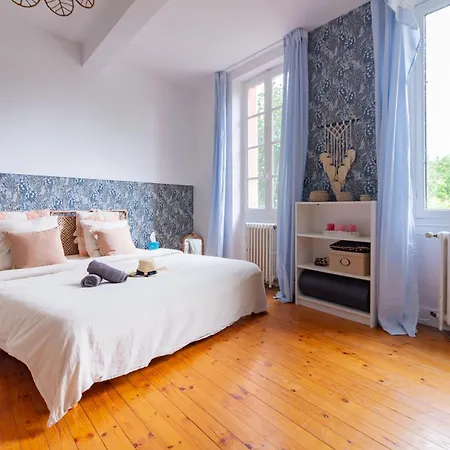 別荘 Belle Maison Familiale Avec Piscine Privee Lezat-sur-Leze